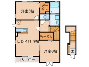 ベルタ　レジーナの物件間取画像